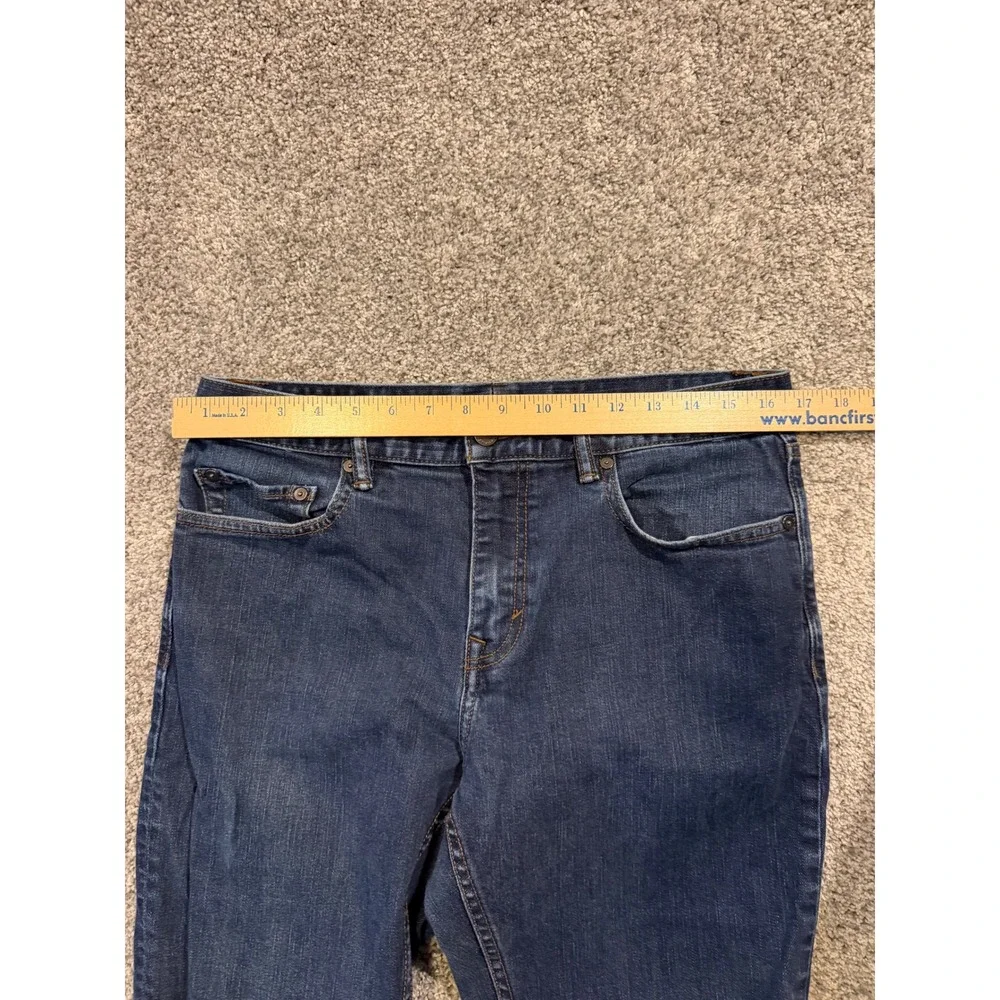 Banana Republic Jeans Mens 34X32 Slim Fit Straight Leg Dark Wash Denim